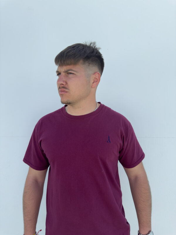 Camiseta Nazarena Unisex - Granate - Imagen 2
