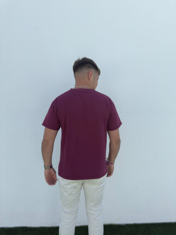 Camiseta Nazarena Unisex - Granate - Imagen 4