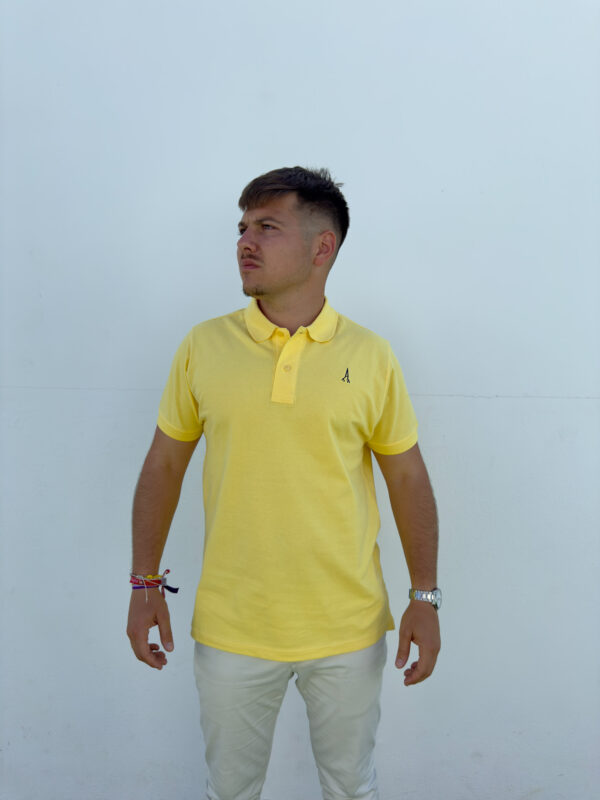 Polo Nazarena Unisex - Amarillo - Imagen 2
