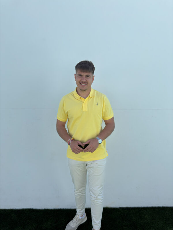 Polo Nazarena Unisex - Amarillo - Imagen 3