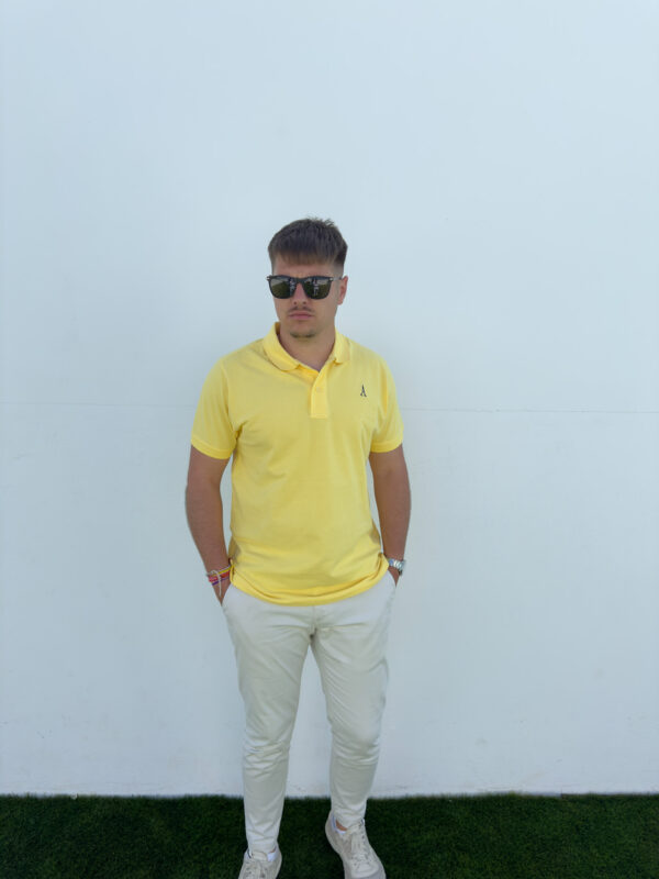 Polo Nazarena Unisex - Amarillo - Imagen 6