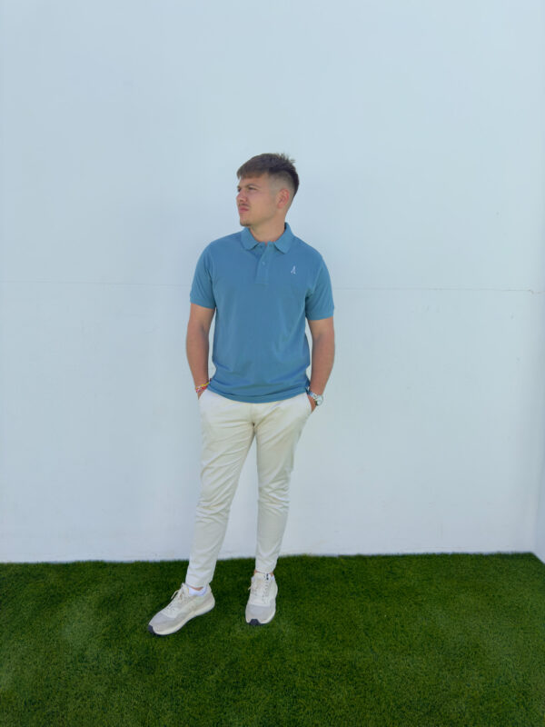 Polo Nazarena Unisex - Azul - Imagen 2