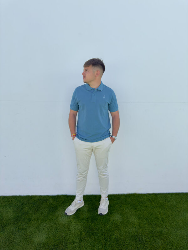 Polo Nazarena Unisex - Azul - Imagen 6