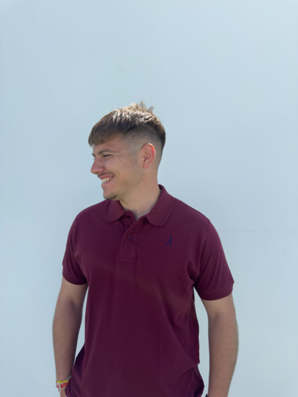 Polo Nazarena Unisex - Granate - Imagen 4