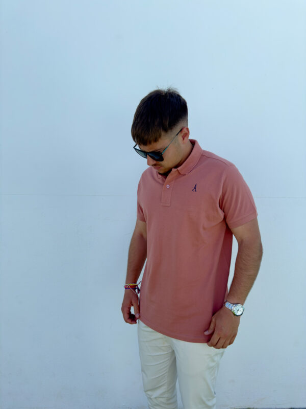 Polo Nazarena Unisex - Salmón - Imagen 2