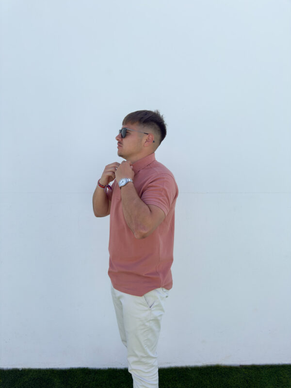 Polo Nazarena Unisex - Salmón - Imagen 3