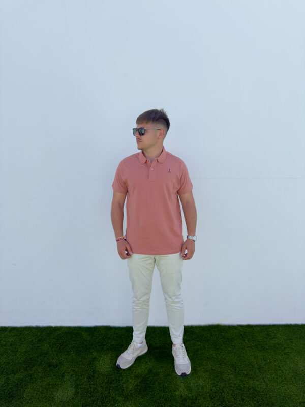 Polo Nazarena Unisex - Salmón - Imagen 4