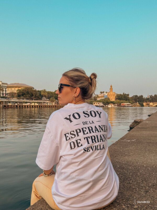 Camiseta Oversize Unisex Blanca Personalizable - Imagen 3